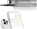 White Marble Series Case with Tempered Glass Screen and Camera Protector - iPhone 14 Pro by Zerodamage Sahara Case LLC