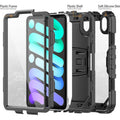 Raider Series Heavy Duty Kickstand Case - Apple iPad mini (A17 Pro) and Apple iPad mini (6th Generation 2021) by Zerodamage Sahara Case LLC