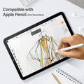 ZeroDamage Clear Tempered Glass Screen Protector - Apple iPad mini (A17 Pro) and Apple iPad mini (6th Generation 2021) by Zerodamage Sahara Case LLC