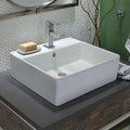 American Standard 0552001.020 Loft Above Counter Sink with Faucet Hole, White by Vanessa Jane