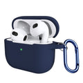 Dark Blue Liquid Silicone Case - Apple AirPods 3 by Zerodamage Sahara Case LLC