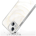 Inspire Series White Marble Case - iPhone 14 Plus - CP00333 by Zerodamage Sahara Case LLC