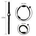 Sahara Black Silicone Dog Collar - Apple AirTag = AT00017 by Zerodamage Sahara Case LLC
