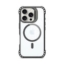 iPhone 16 Pro Max Clear Kickstand Case - Anti-Slip, Rugged, MagSafe | Venture Series by Zerodamage Sahara Case LLC