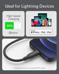 Anker <b>641</b> USB-C to Lightning Cable (Flow, 3 ft Silicone) by Anker