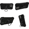 iPhone 14 Pro Max Heavy-Duty Case - Kickstand, Non-Slip Grip | Raider Series by Zerodamage Sahara Case LLC
