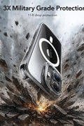 iPhone 17 Clear Case - MagSafe Kickstand | Venture Series by Zerodamage Sahara Case LLC