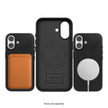 iPhone 17 Case - Vegan Leather MagSafe | Indy Series by Zerodamage Sahara Case LLC