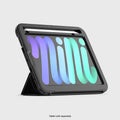 Apple iPad mini (A17 Pro) 2024 Folio Case - Heavy-Duty, Kickstand | Raider Series by Zerodamage Sahara Case LLC
