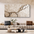 Muddy Abstract Wall Art by Tailored Canvases