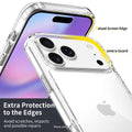 iPhone 17 Pro Max Clear Case - Slim, Anti-Slip Grip | Venture Series by Zerodamage Sahara Case LLC