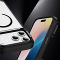 iPhone 17 Pro Clear Back Case - Durable, Kickstand, MagSafe | Raider ArmorPro Series by Zerodamage Sahara Case LLC