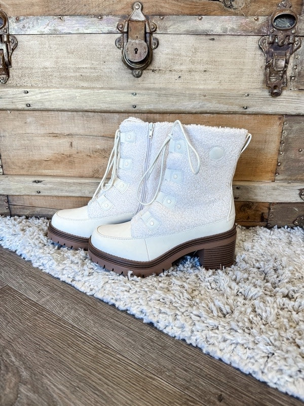 Alpes Lace Up Bootie by Boutique 23