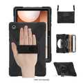 Samsung Galaxy Tab A11+ / A9+ 11-inch Case - Heavy-Duty, Hand Strap | Raider-X Series by Zerodamage Sahara Case LLC