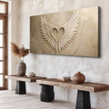 Wings Of Love Abstract Wall Art by Tailored Canvases