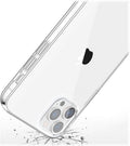 iPhone 14 Pro Max 6.7-inch Protection Kit Bundle - Hybrid-Flex Hard Shell Case with Tempered Glass Screen and Camera Protector - Clear by Zerodamage Sahara Case LLC