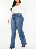 Libby Curvy High Rise Wide Leg Flare Jeans by Boutique 23