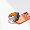 Premium Stainless Steel and Titanium Apple Watch Band | Soft Silicone Lining by Arleathercraft