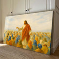 Jesus Speaking To Crowd Faith Wall Art II by Tailored Canvases