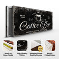 Coffee Bar Sign V by Tailored Canvases