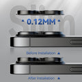 iPhone 15 Pro/Pro Max Camera Lens Protector - Ultra-Clear Glass, 2-Pack | ZeroDamage by Zerodamage Sahara Case LLC