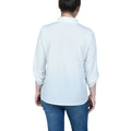 Ny Collection Plus Size Roll-Tab-Sleeve Utility Shirt, Size 1X by Vanessa Jane