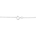 .925 Sterling Silver Pave-Set Diamond Accent Angel Wing 18" Double Heart Pendant Necklace (I-J Color, I1-I2 Clarity) by Bids.com