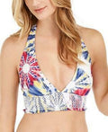 Tommy Hilfiger Smocked Halter Bikini Swim Top by Vanessa Jane