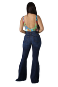 PSF18- High Rise Bell Bottom Jeans by The House of Stylez
