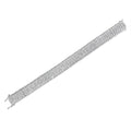 14K White Gold 5.0 Cttw Round Brilliant Cut Diamond 7" S Wave Serpentine Tennis Bracelet (H-I Color, I1-I2 Clarity) by Bids.com