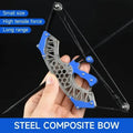 Mini Archery Bow Set – Right/Left Hand, Metal Compound Bow, Shooting Practice by DailySale