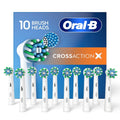 2X Oral B Cross Action Replacement Brush Heads XXXL Pack (10 heads)=20 by Price Is Right Miami
