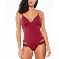 Bar III Shimmer Strappy-Leg One-Piece Swimsuit, Size Medium by Vanessa Jane