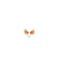 14k Rose Gold Ball Style Stud Earrings (4.0 mm) by Bids.com