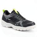 Kingside Mens Geoffrey Dad Sneaker Black Grey Neon, Size 12M by Vanessa Jane