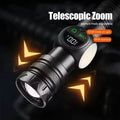 Rechargeable LED Flashlight with 5 Modes & Magnetic Base – Gift Box by DailySale