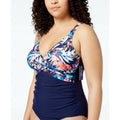 Profile by Gottex Women’s Plus Size Tahiti Tankini Top Swimsuit, Size 24 W by Vanessa Jane