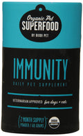 BIXBI Organic Pet Superfood Daily Dog & Cat Supplement, Immunity, 60 Grams by Price Is Right Miami