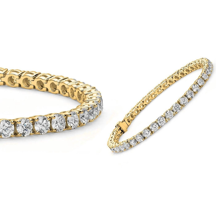 5MM Round Cubic Zirconia Tennis Bracelet by DailySale