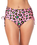 California Waves Side-Lace High Waist Bikini Swim Bottom by Vanessa Jane