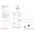 6.25Cttw Oval Shaped Lab Grown Diamond (F/VS) Bold Accented Engagement Ring in 14K Gold by Fine Color Jewels