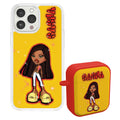 Bratz® Passion For Fashion HD Apple iPhone 12 Mag-Safe Phone Case and AirPods Gen 1 & 2 Combo Package by Affinity Bands
