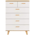 6 Drawer Dresser with Handle by DailySale