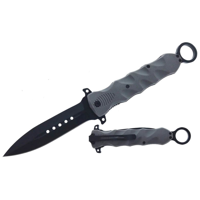 6" Finger Loop Knife With ABS Handle by DailySale