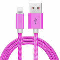 6-Pack: 10-Foot Braided Heavy-Duty Lightning Cables for Apple Devices by DailySale
