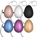 6-Pack: 140DB Personal Security Alarm Keychain with LED Lights by DailySale