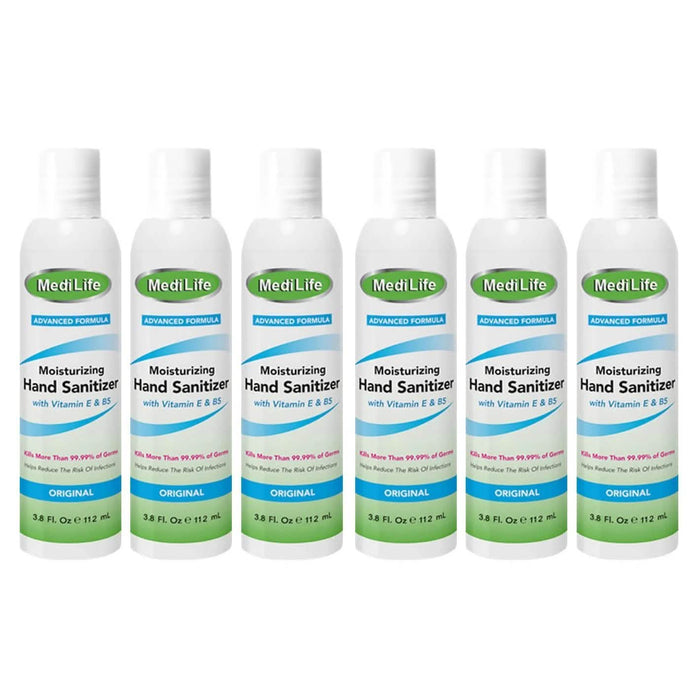6-Pack: 3.8 Oz Anti Bacterial Hand Cleaner And Sanitizer by DailySale