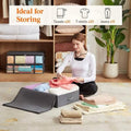 6-Pack: 40L Foldable Clothing Storage Bags with Front Clear Window by DailySale