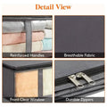 6-Pack: 40L Foldable Clothing Storage Bags with Front Clear Window by DailySale