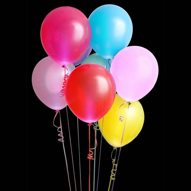 6-Pack: 6 Color LED Balloons by DailySale